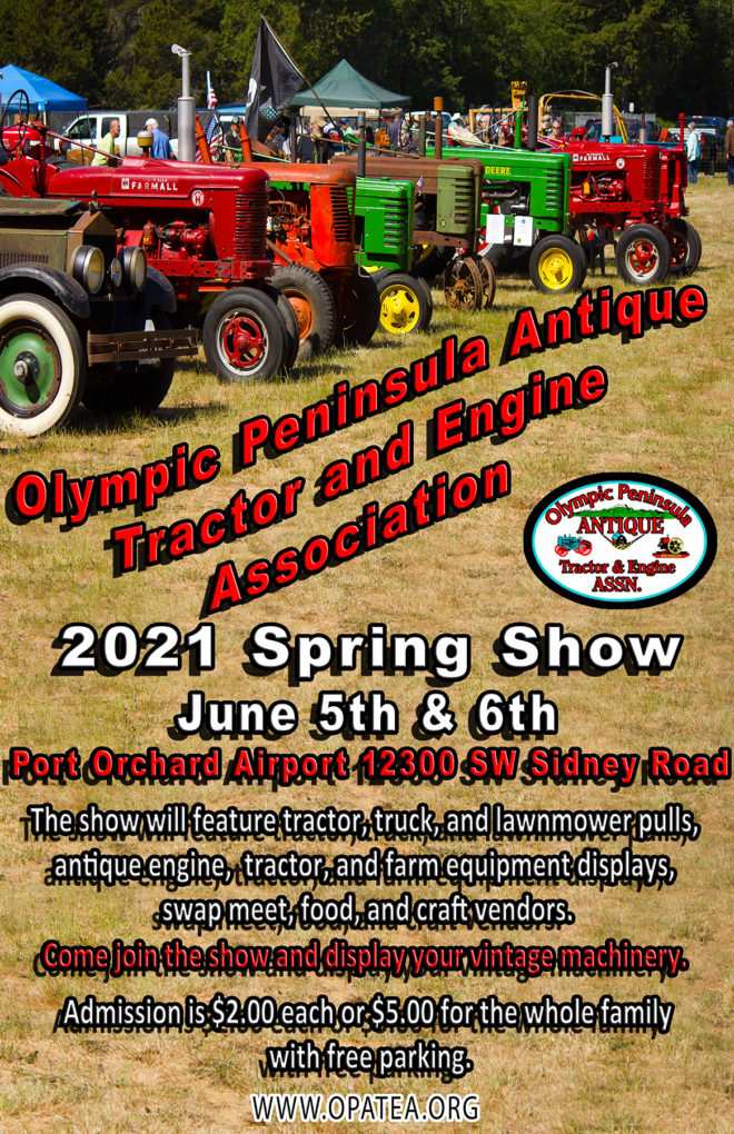 Show Flyer – Olympic Peninsula Antique Tractor & Engine Association